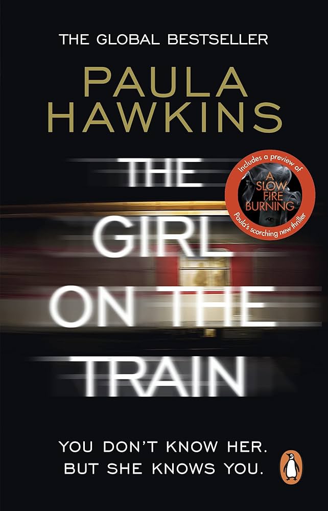 Bookcover of the girl on the train
